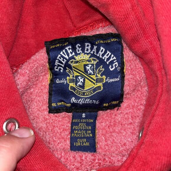 Vintage Iowa State Cyclones Hoodie Mens S Embroidered Sweater Steve And Barrys - Picture 3 of 6